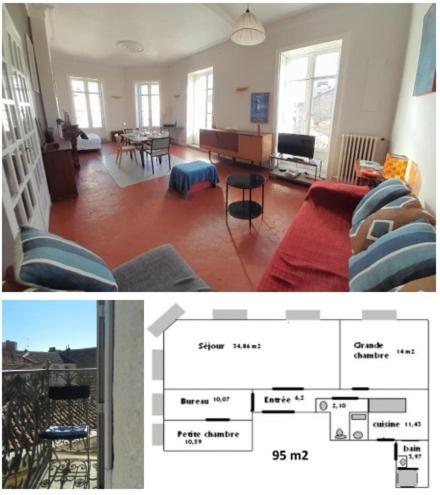 Les 7 Balcons, Comedie-gare, Parking, Spacieux Lumineux Appt Haussmannien * Montpellier